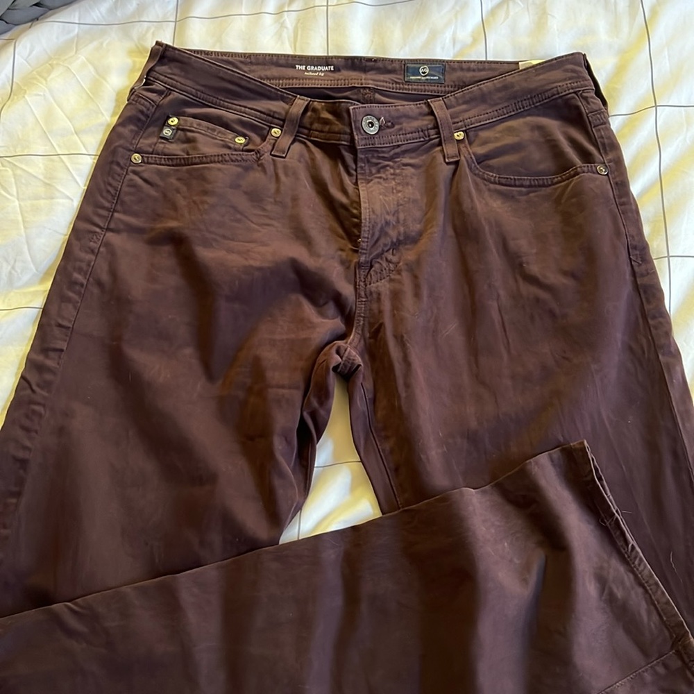 Men’s AG tailored leg Graduate style jeans